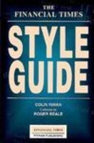 Imagen de archivo de Financial Times Style Guide a la venta por GoldBooks