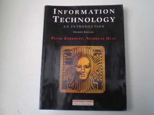 9780273605911: INFORMATION TECHNOLOGY: AN INTRODUCTION