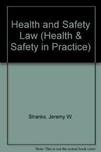 Beispielbild fr Health and Safety Law zum Verkauf von WorldofBooks