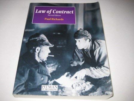 Law of Contract (Pitman Law Textbook Series) (9780273614128) by Richards, Paul