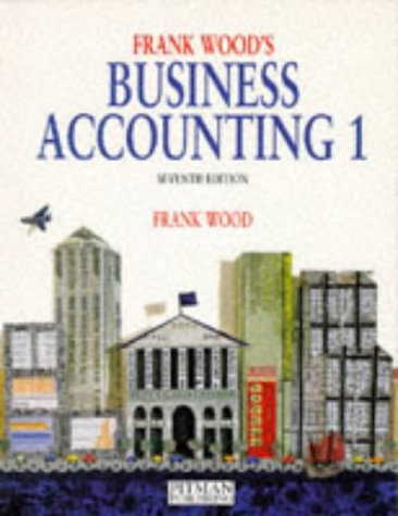 Imagen de archivo de Business Accounting: v. 1 a la venta por AwesomeBooks