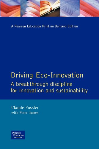 Beispielbild fr Driving Eco-Innovation: A Breakthrough Discipline for Innovation and Sustainability zum Verkauf von Reuseabook