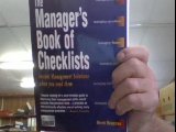 9780273622130: The Managers Book Of Checklists: A Practical Guide To Improve Your Managerial Skills