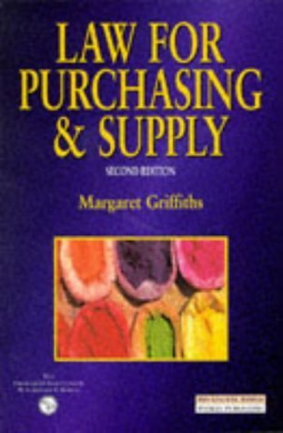 Beispielbild fr Law For Purchasing And Supply zum Verkauf von WorldofBooks