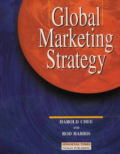 Imagen de archivo de Global Marketing Strategy a la venta por Reuseabook