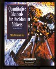 9780273624042: Quantitative Methods for Decision Makers