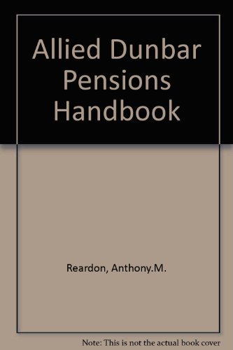 Stock image for Allied Dunbar Pensions Handbook for sale by MusicMagpie