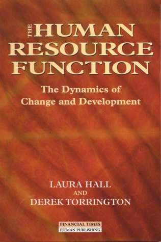 Stock image for The Human Resource Function: The Dynamics of Change and Development for sale by MusicMagpie