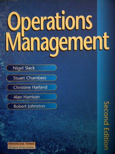 9780273626886: Operations Management