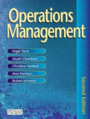 9780273626886: Operations Management