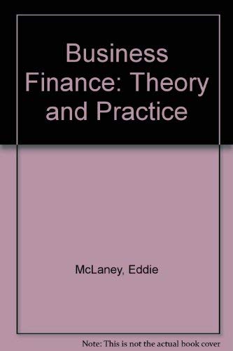 Stock image for Business Finance Theory and Practice for sale by WorldofBooks