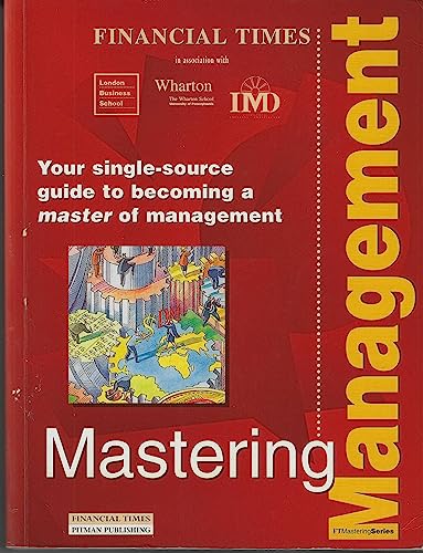 Beispielbild für Mastering Management zum Verkauf von Discover Books