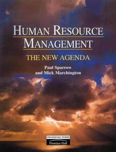 Imagen de archivo de Human Resource Management: The New Agenda Paperback a la venta por AwesomeBooks