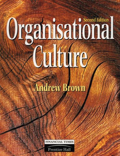 Stock image for Organisational Culture for sale by Goldstone Books