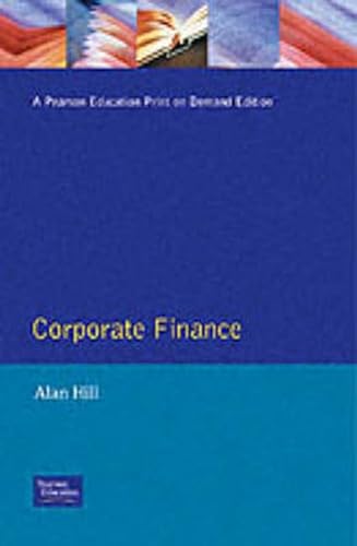Beispielbild fr Corporate Finance (Frameworks) zum Verkauf von Anybook.com