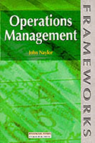 Imagen de archivo de Operations Management (Frameworks Series) a la venta por WorldofBooks