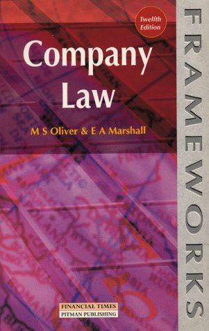 9780273634232: Company Law (Frameworks Series)