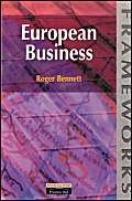 Beispielbild fr European Business (Frameworks Series) zum Verkauf von WorldofBooks
