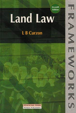 Beispielbild fr Land Law (Frameworks Series) zum Verkauf von Anybook.com