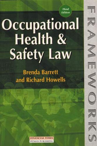 Stock image for Occupational Health and Safety Law (Frameworks Series) for sale by WorldofBooks