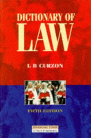 Beispielbild fr Dictionary of Law zum Verkauf von Anybook.com