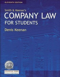 Beispielbild fr Smith and Keenan's Company Law for Students zum Verkauf von MusicMagpie