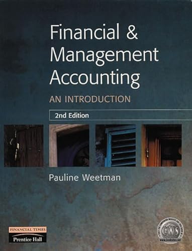 Stock image for Financial and Management Accounting: An Introduction for sale by WorldofBooks