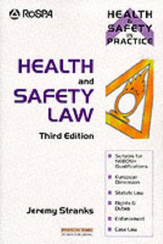 9780273639268: Health and Safety Law