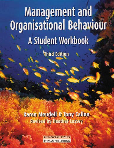 Beispielbild fr Management and Organisational Behaviour zum Verkauf von Better World Books Ltd