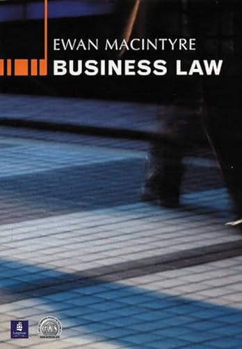 Beispielbild fr Business Law: A Developed Text zum Verkauf von AwesomeBooks