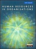 Imagen de archivo de Human Resources in Organisations a la venta por Better World Books: West