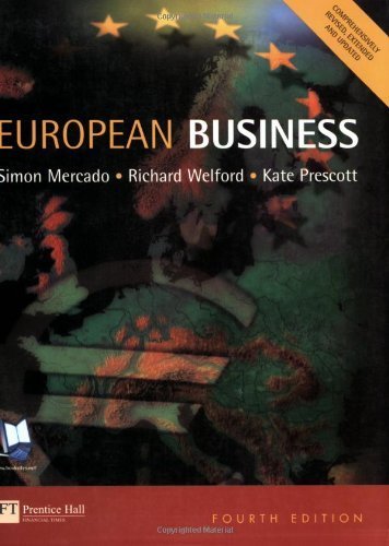 Stock image for European Business for sale by Better World Books: West