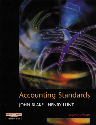 Imagen de archivo de Accounting Standards a la venta por Anybook.com