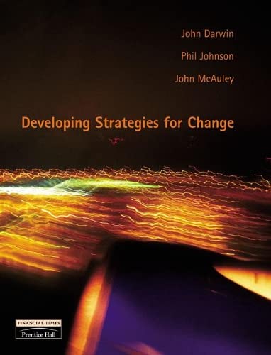 Imagen de archivo de Developing Strategies for Change a la venta por AwesomeBooks