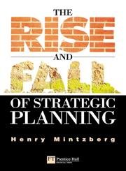 Stock image for The Rise and Fall of Strategic Planning for sale by ThriftBooks-Atlanta