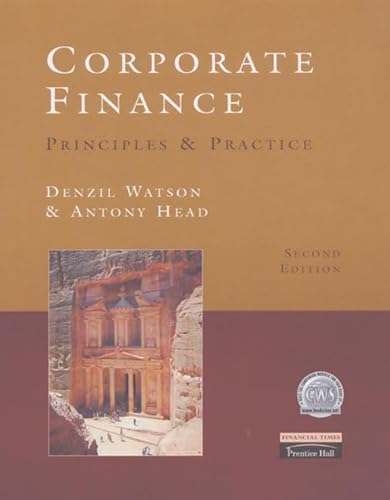 Imagen de archivo de Corporate Finance: Principles and Practice a la venta por AwesomeBooks