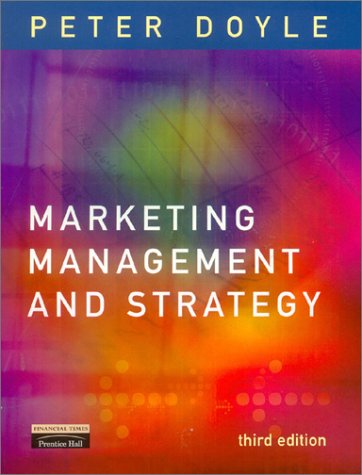 Imagen de archivo de Marketing Management and Strategy a la venta por WorldofBooks