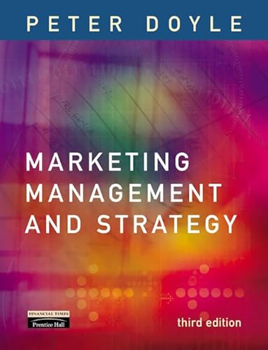 9780273651505: Marketing Management and Strategy