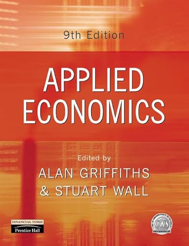 Imagen de archivo de Applied Economics, 9th Ed. a la venta por WorldofBooks