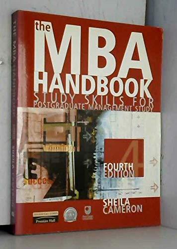 The Mba Handbook Ou Edn (9780273651543) by Sheila Cameron