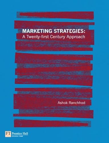 Stock image for Marketing Strategies: A Twenty-first Century Approach for sale by WorldofBooks