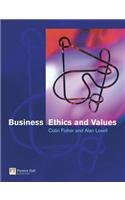 Beispielbild fr Business Ethics and Values zum Verkauf von Reuseabook