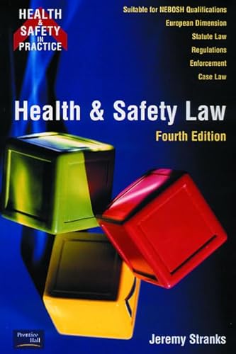 Beispielbild fr Health and Safety Law 4ed zum Verkauf von WorldofBooks