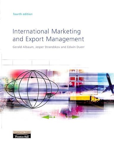 9780273655213: International Marketing And Export Management. 4th Edition