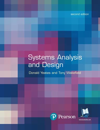 Stock image for Systems Analysis and Design for sale by Phatpocket Limited