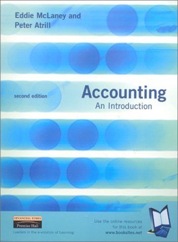 Accounting: An Introduction (9780273655503) by Eddie McLaney