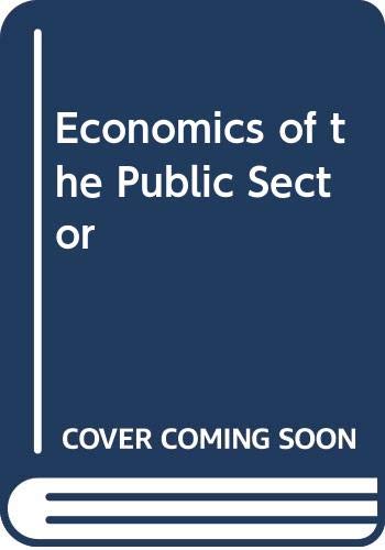 Economics of the Public Sector (9780273655541) by Connolly, Sara; Munro, Alistair