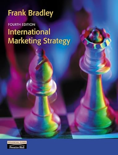 Beispielbild fr International Marketing Strategy zum Verkauf von CSG Onlinebuch GMBH