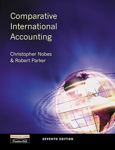 Imagen de archivo de Comparative International Accounting a la venta por WorldofBooks