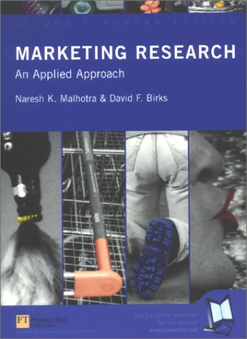 Imagen de archivo de Marketing Research, European Edition: An Applied Approach a la venta por WorldofBooks